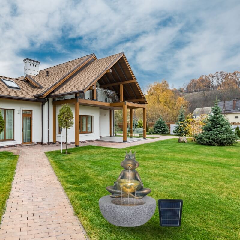 4Zahradní solární fontána BestBerg SF-28